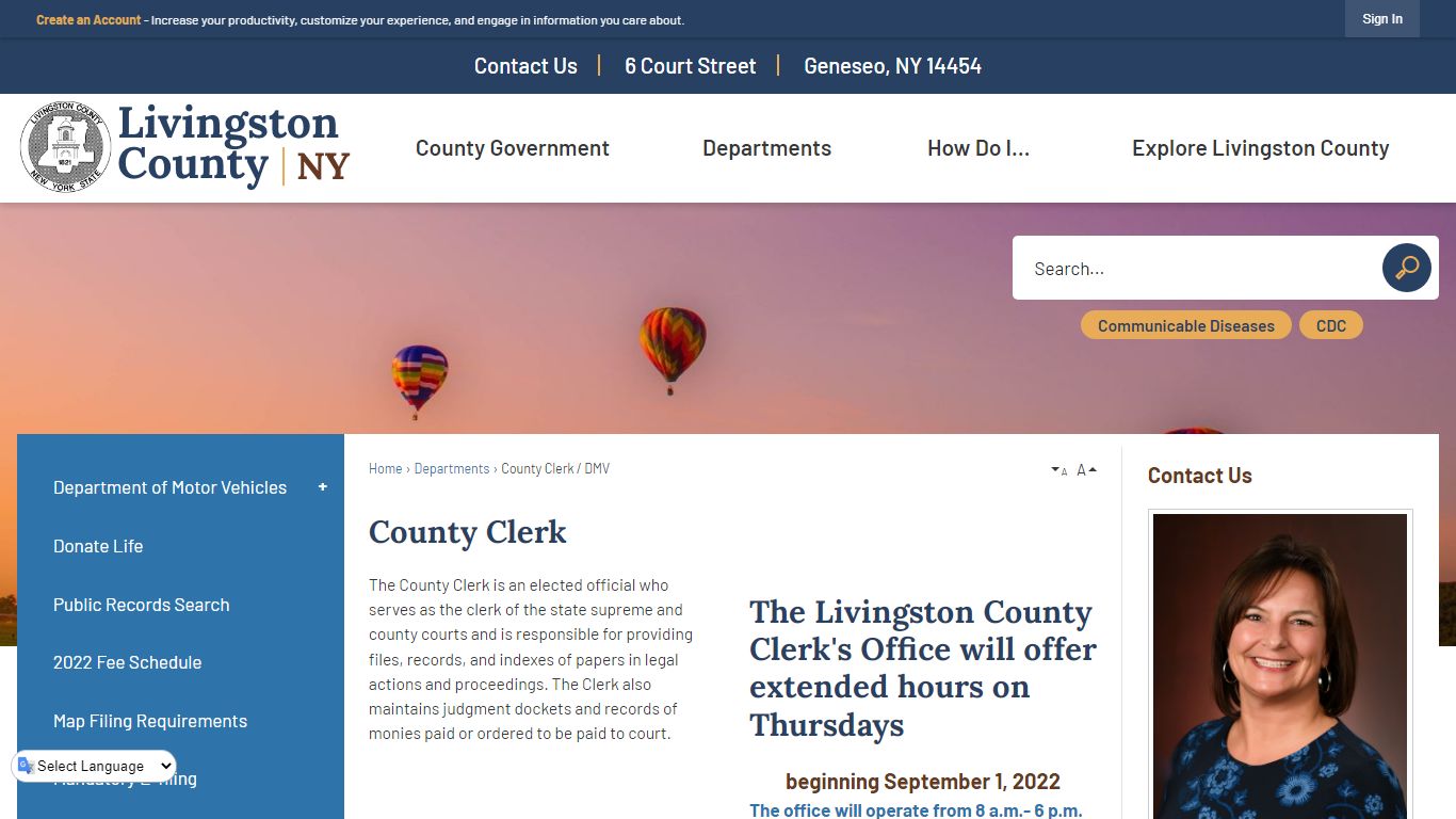 County Clerk | Livingston County, NY - Official Website